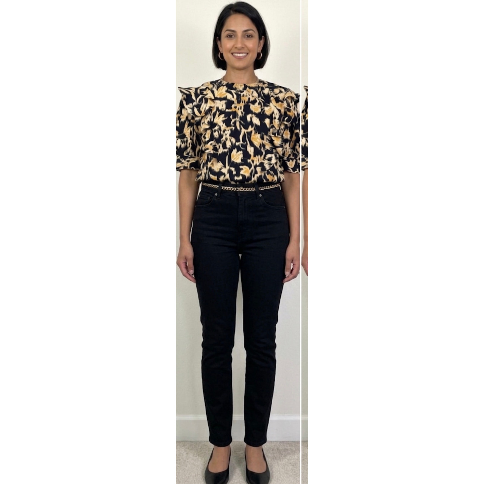 Ulla Johnson Carmen Short Sleeve Blouse In Tourmaline 8